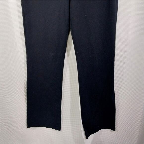 NWOT! YOGIPACE! LUXE BLACK ULTRA STRETCH BELL BOTTOM YOGA PANTS, LEGGINGS! SZ 2X - Picture 4 of 10